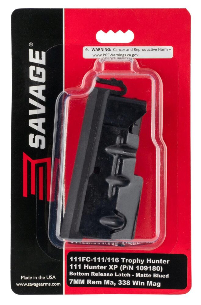 Savage Arms 55253 Axis  Blued Detachable 3rd 7mm Rem Mag 338 Win