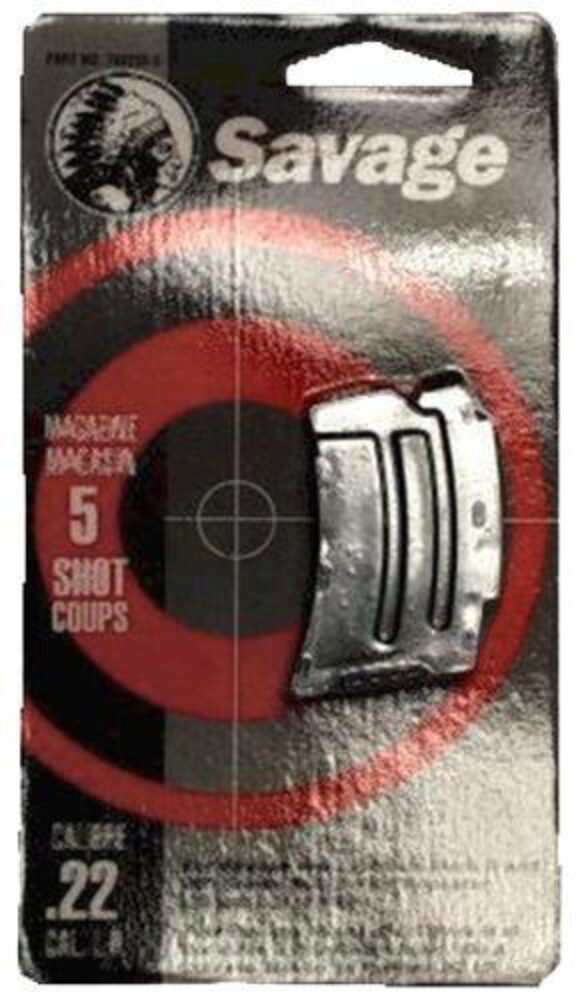 Savage Arms 90005 MKII  5rd 22 LR/17 Mach 2 Blued Steel
