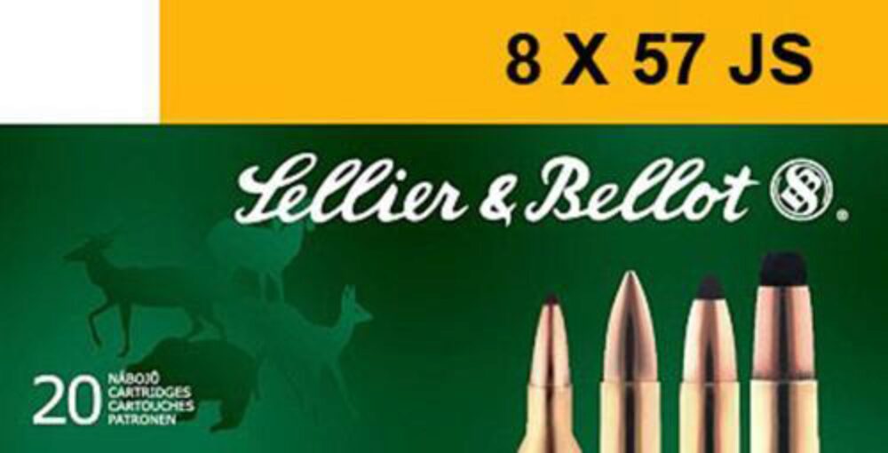 Sellier & Bellot SB857JRA Rifle  8x57mm JR 196 gr Soft Point 20 P