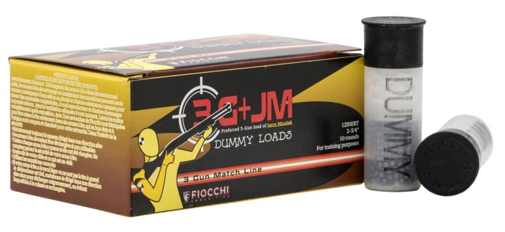 Fiocchi 12INERT Inert Dummy Rounds 12 Gauge 10 Per Box/ 25 Case