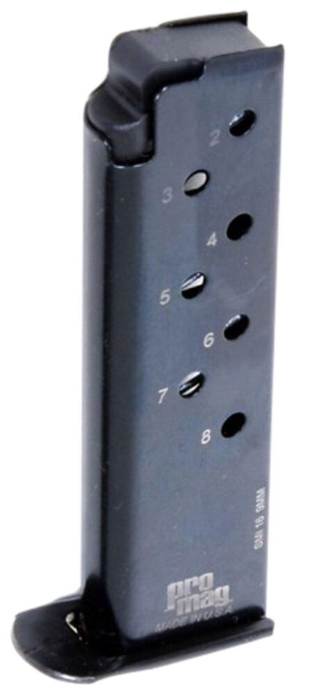 ProMag SMI16 Standard  8rd Single Stack 9mm Luger Fits S&W M39 Bl