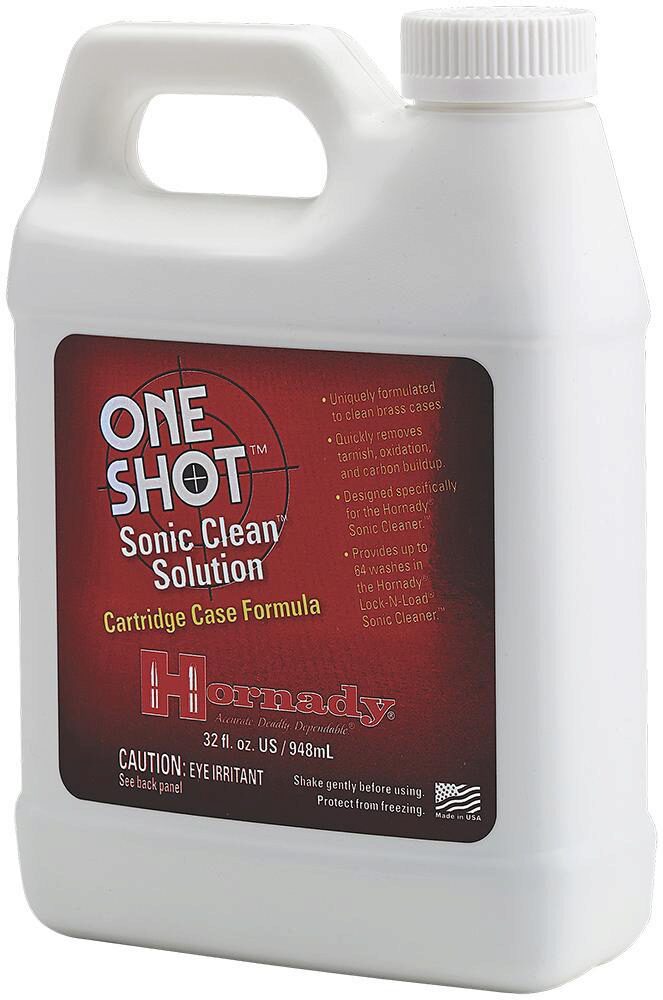 Hornady 043360 One Shot Sonic Clean Against Grease Dust Oil 32 oz
