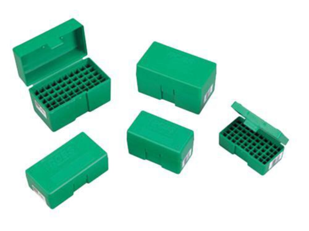 RCBS 86901 Ammo Box  for Small Rifle Green Plastic