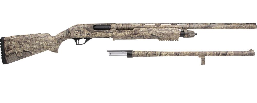 Rock Island YPA12C2224TIM Pump Action Combo Youth Field/Deer 12 G
