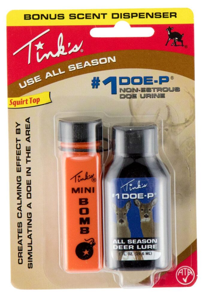 Tinks W6249 #1 Doe-P w/Mini Bomb Deer Attractant Doe Urine Scent