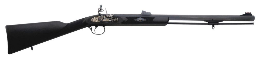 Traditions R3200850 Deerhunter  50 Cal 24 Flintlock Blued Black S