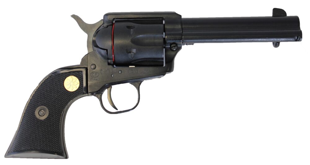 Traditions SAT7322250 1873 Rawhide SAO 22 LR 6rd 4.75 Blued Steel