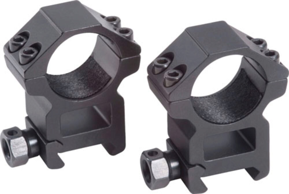 Traditions A764H Tactical Rings  30mm High Weaver Mount Matte Bla