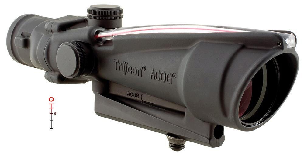 Trijicon 100136 ACOG  Black Hardcoat Anodized 3.5x35mm Illuminate