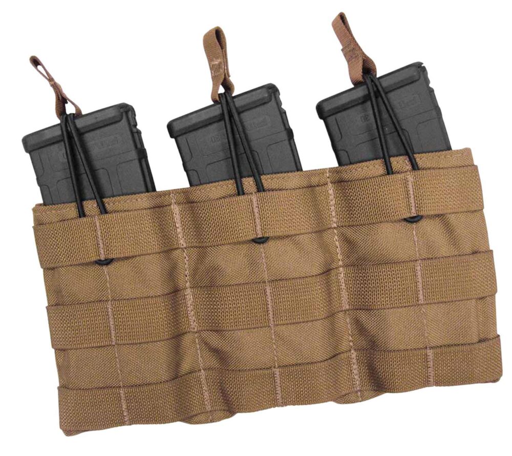Tacshield T3508CY Speed Load Triple Rifle Triple Coyote 1000D Nyl