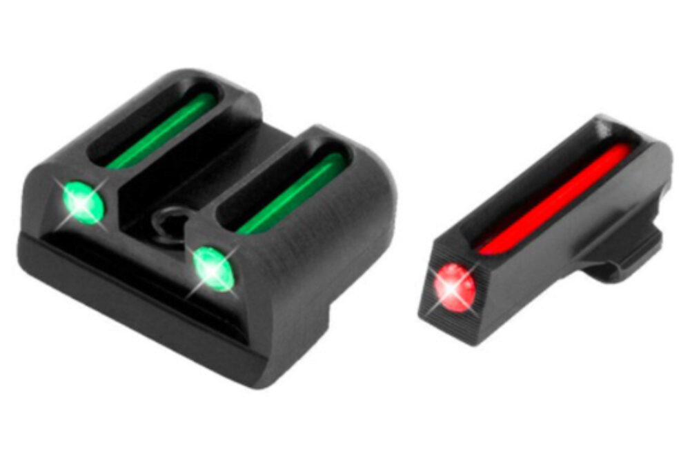 TruGlo TG131S1 Fiber-Optic  Black | Red Fiber Optic Front Sight G