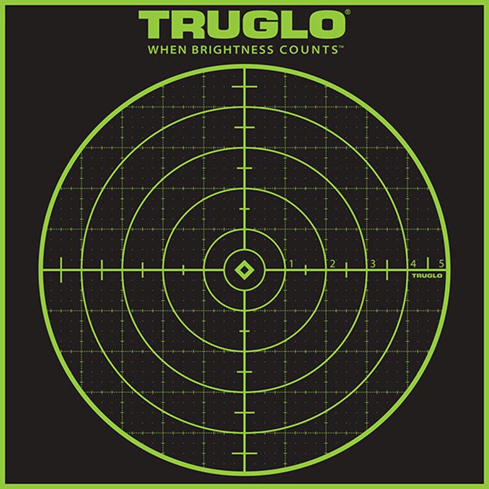 TruGlo TG10A12 Tru-See Grid Black/Green Self-Adhesive Heavy Paper