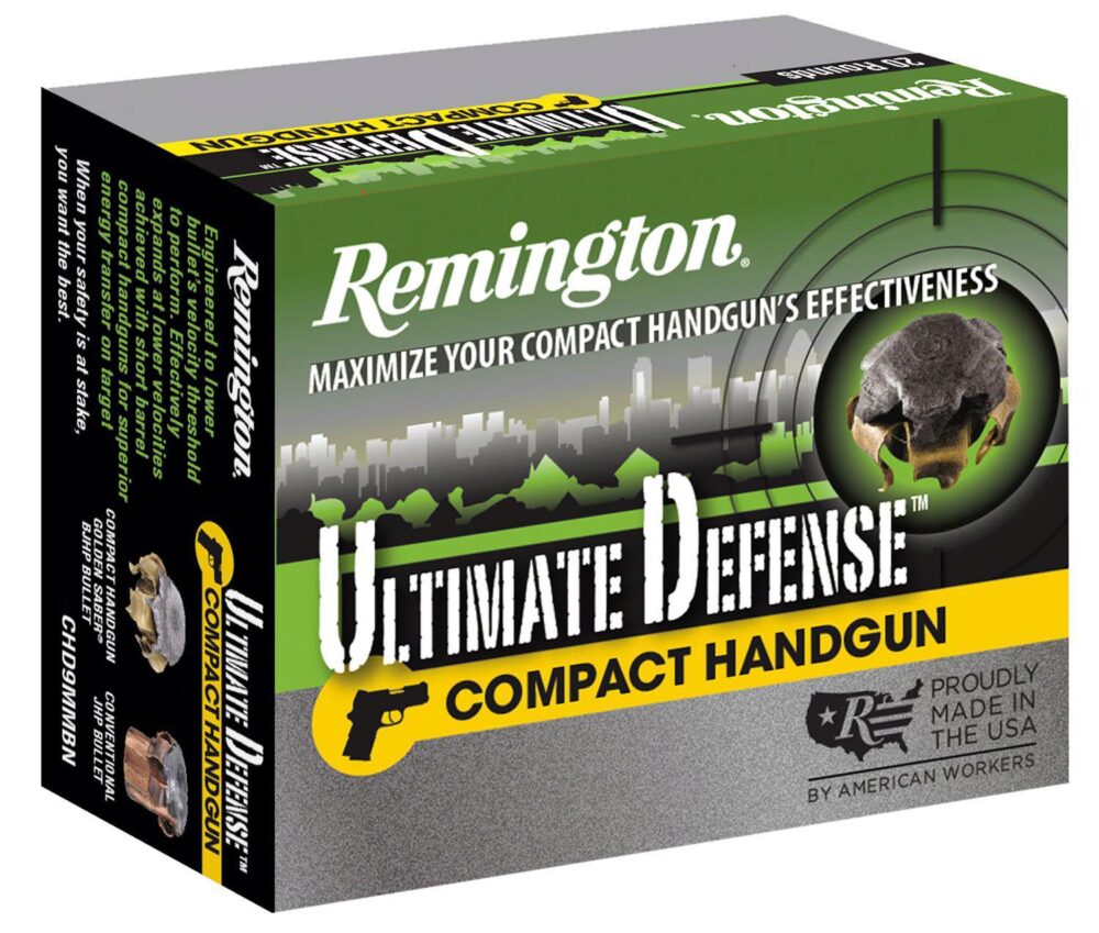 Remington Ammunition 28967 Ultimate Defense Compact Handgun 45 AC