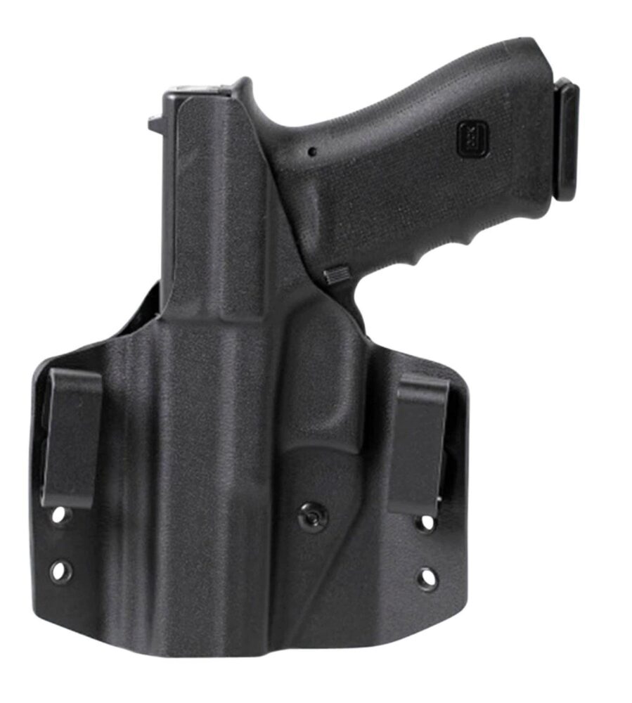 Uncle Mike's 54CCW71BGR CCW Holster OWB Black Boltaron Belt Slide