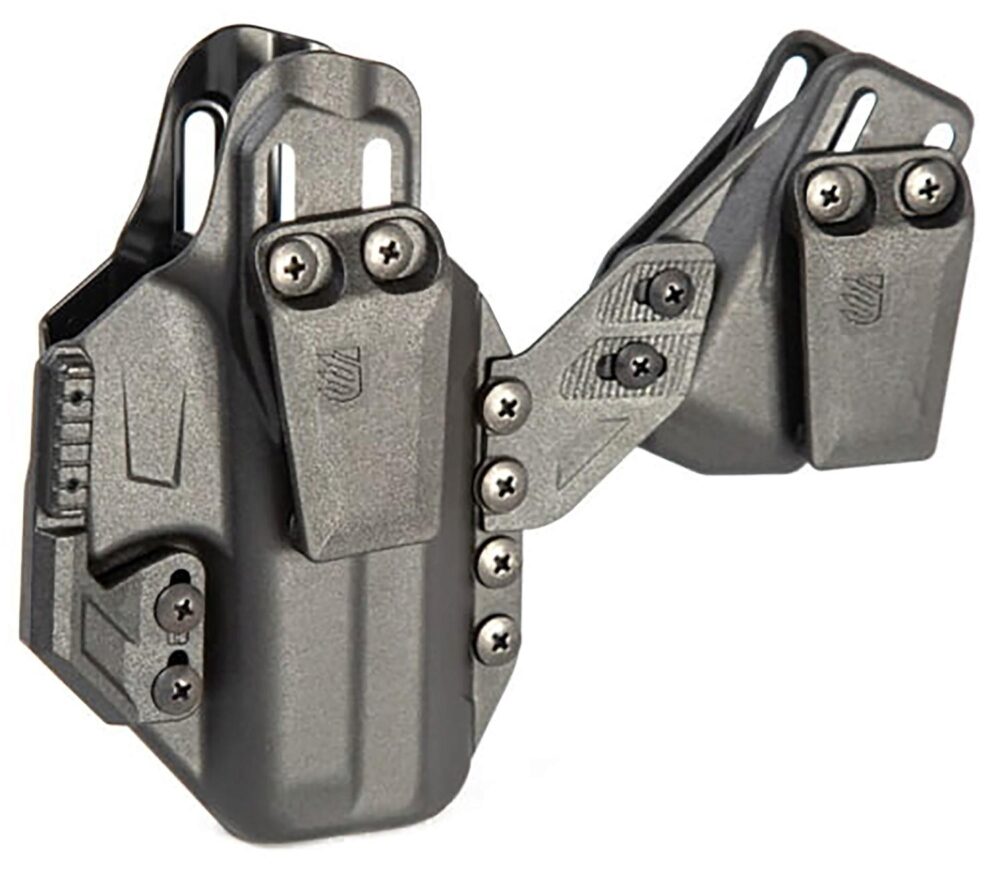 Blackhawk 416183BK Stache  IWB Size 83 Black Polymer Belt Clip Fi