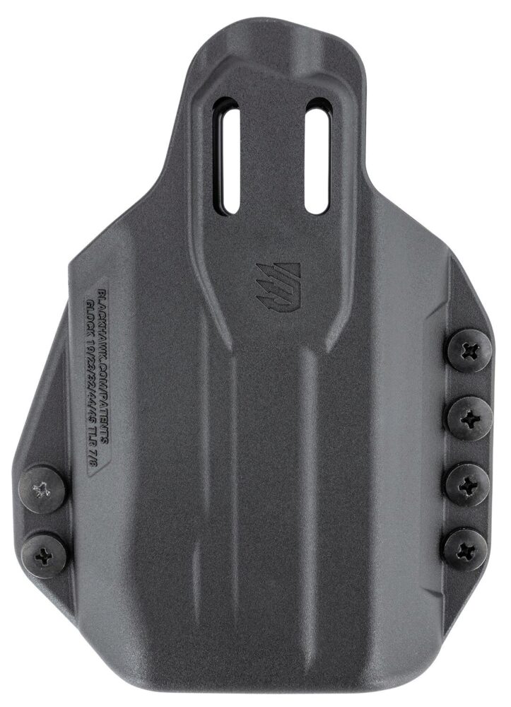 Blackhawk 416302BK Stache  IWB Size 02 Black Polymer Belt Clip Co