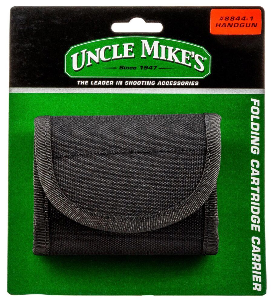 Uncle Mike's 8844 Folding Cartridge Carrier Handgun 12 Rounds Bla