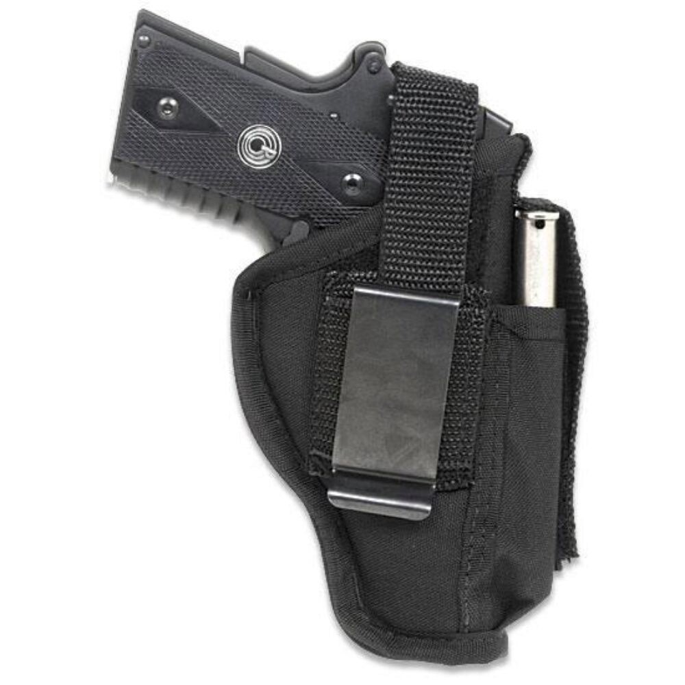 Uncle Mike's 21110 GunMate Hip Holster IWB Size 10 Black Tri-Lami