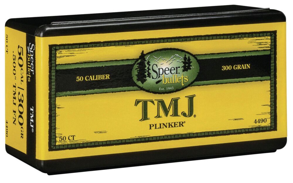Speer 4490 TMJ  50 Cal .500 300 gr Total Metal Jacket 50 Per Box/