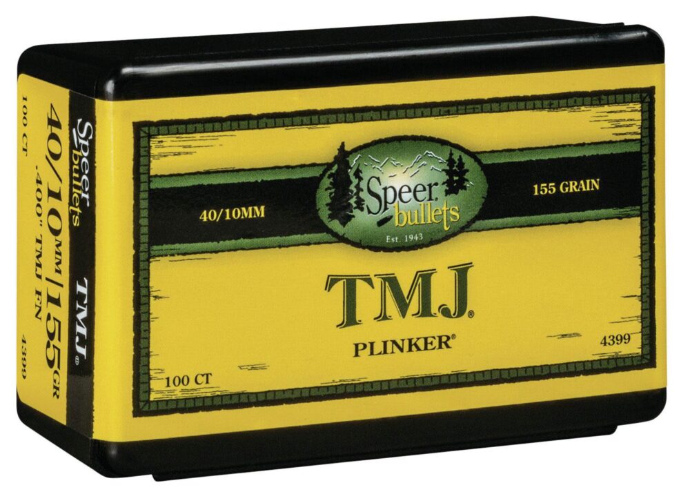 Speer 4399 TMJ  40 Cal .400 155 gr Total Metal Jacket 100 Per Box