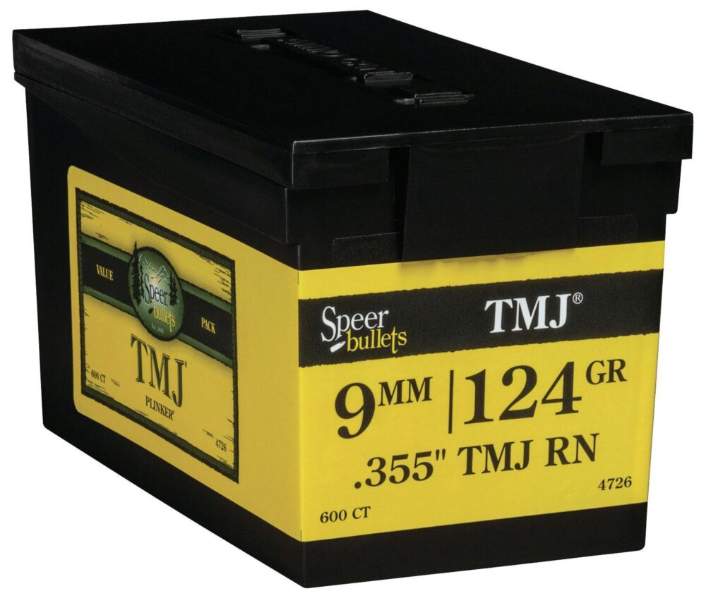 Speer 4726 TMJ Value Pack 9mm .355 124 gr Total Metal Jacket 600