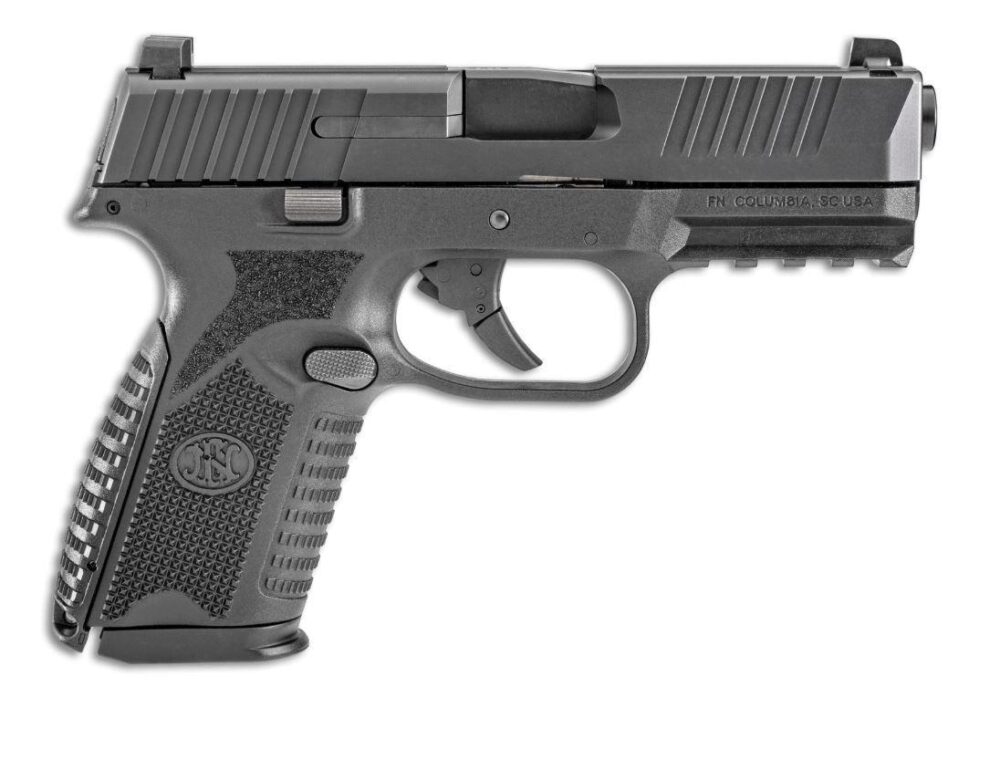 FN 66100464 509 Midsize 9mm Luger 4 Barrel 10+1, Matte Black Poly