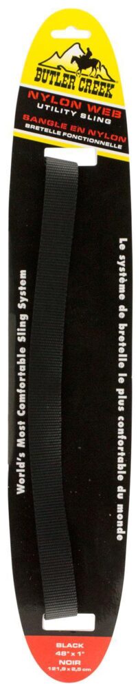 Butler Creek 26702 Utility Rifle/Shotgun Sling Black Nylon Webbin