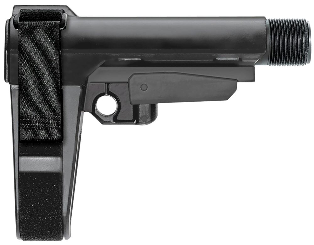 SB Tactical SBA3X01SB SBA3 X Black Adjustable Synthetic AR-Platfo