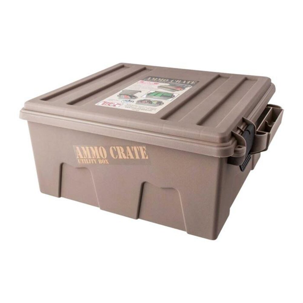 MTM Case-Gard ACR7-18 Ammo Crate Utility Box Dark Earth Polypropy