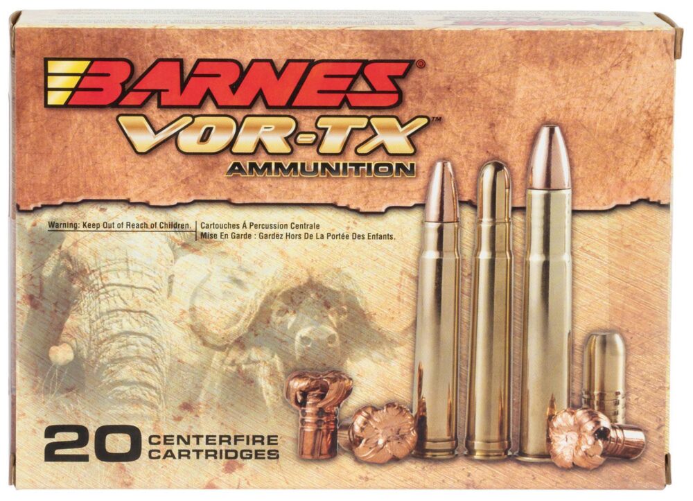 Barnes Bullets 22035 VOR-TX Safari 416 Rigby 400 gr Round Nose Ba