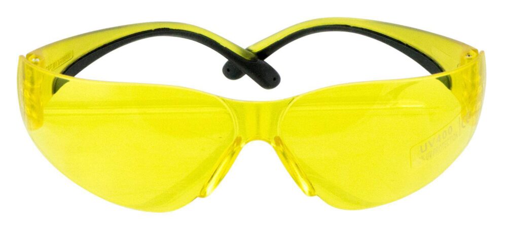 Walker's GWPYWSGYL Sport Glasses Clearview Youth Yellow Lens Poly
