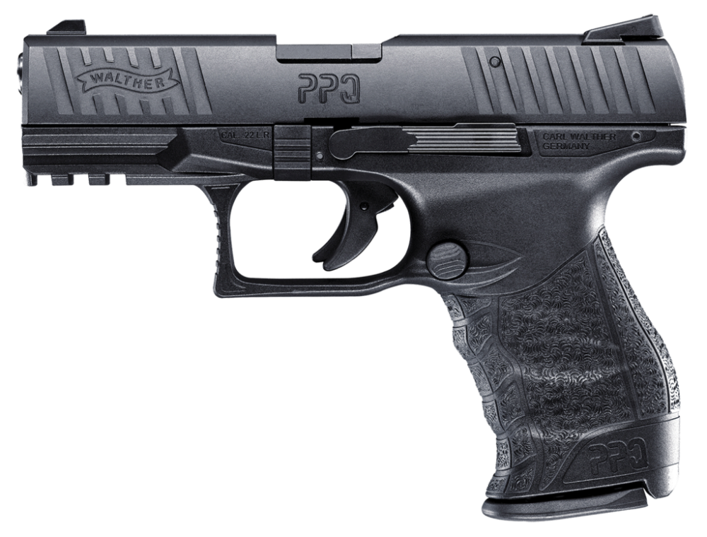 Walther Arms 5100303 PPQ M2 22 LR 10+1 5.30 Threaded Black Steel