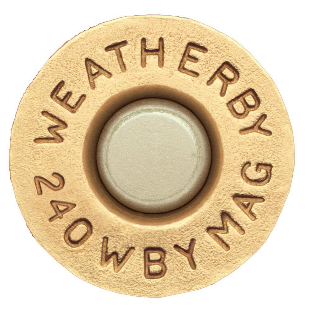Weatherby BRASS240 Unprimed Cases  240 Wthby Mag Rifle Brass/ 20