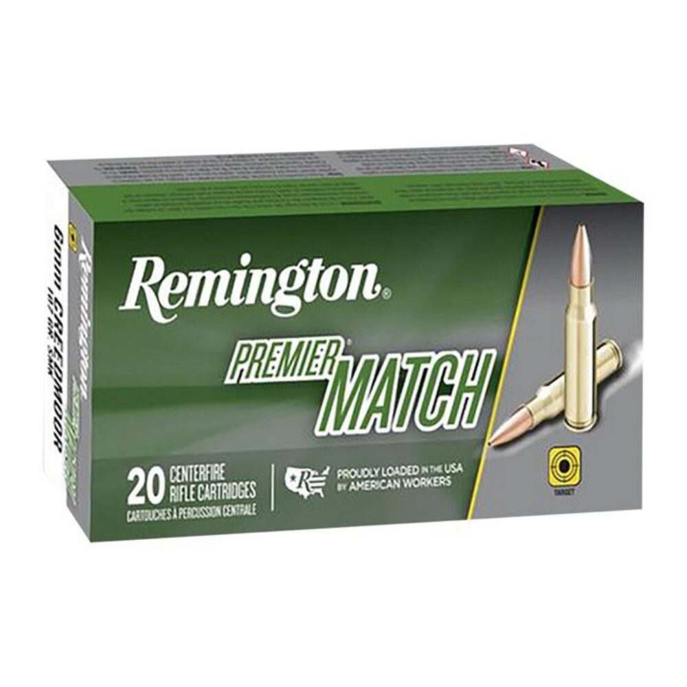 Remington Ammunition 20001 Premier Match 6mm Creedmoor 107 gr Sie