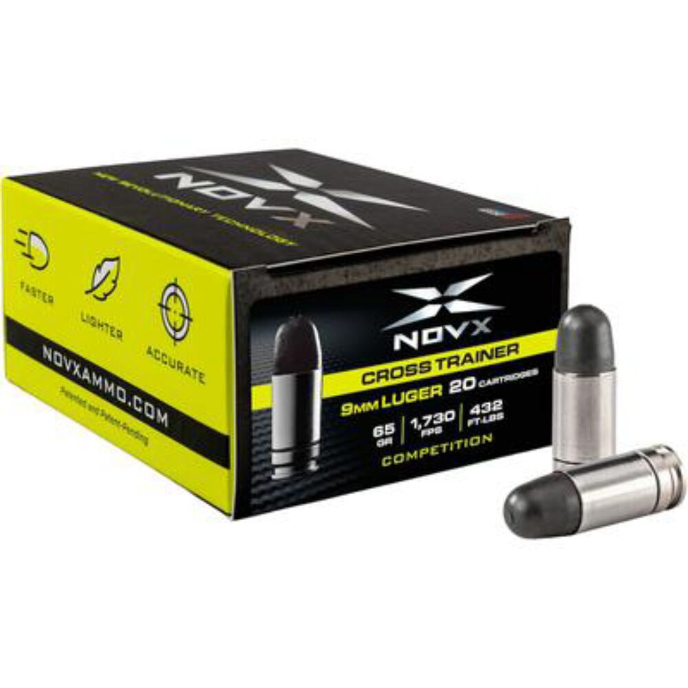 NovX 9CTCSS20 Cross Trainer  9mm Luger 65 gr Copper Polymer Frang