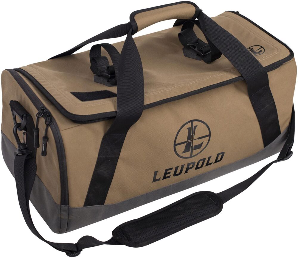 Leupold 182402 Optics Go Gear  Tan/Black Nylon Duffle Bag 21 Long