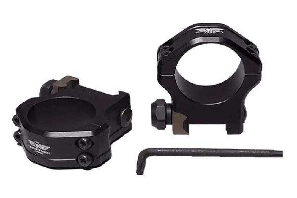 Christensen Arms 8100004101 Ultralight PRSR-X2  Black Anodized 1