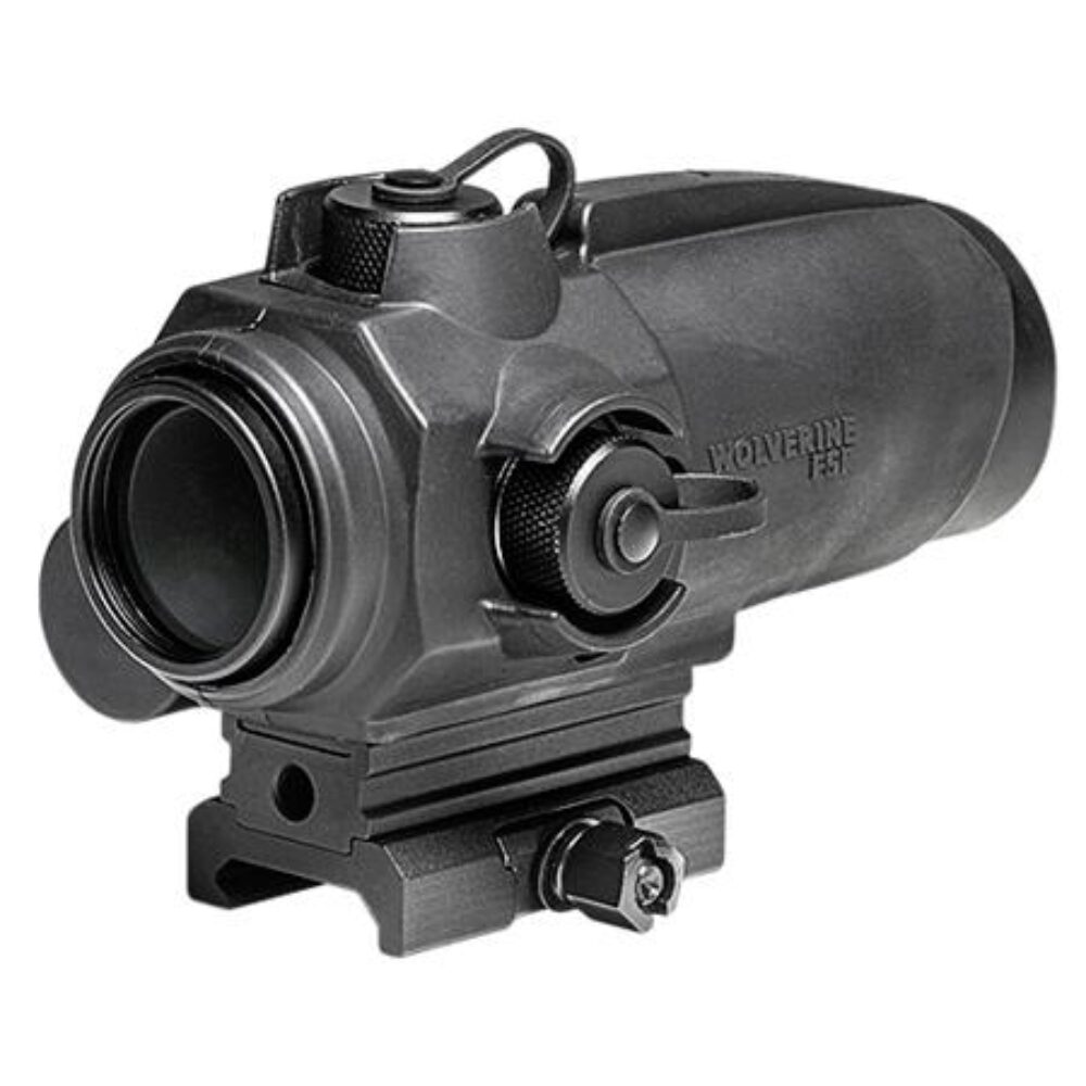 Sightmark SM26020 Wolverine 1x28 FSR Red Dot Sight  Black Rubber