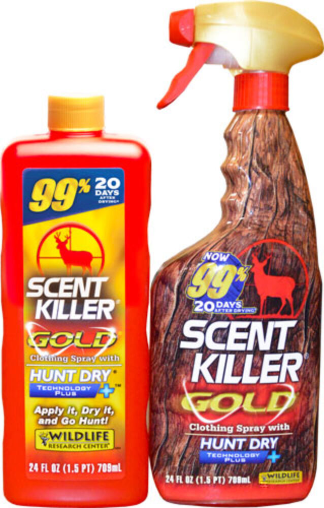 Wildlife Research 1259 Scent Killer Gold Combo Odorless Scent 24