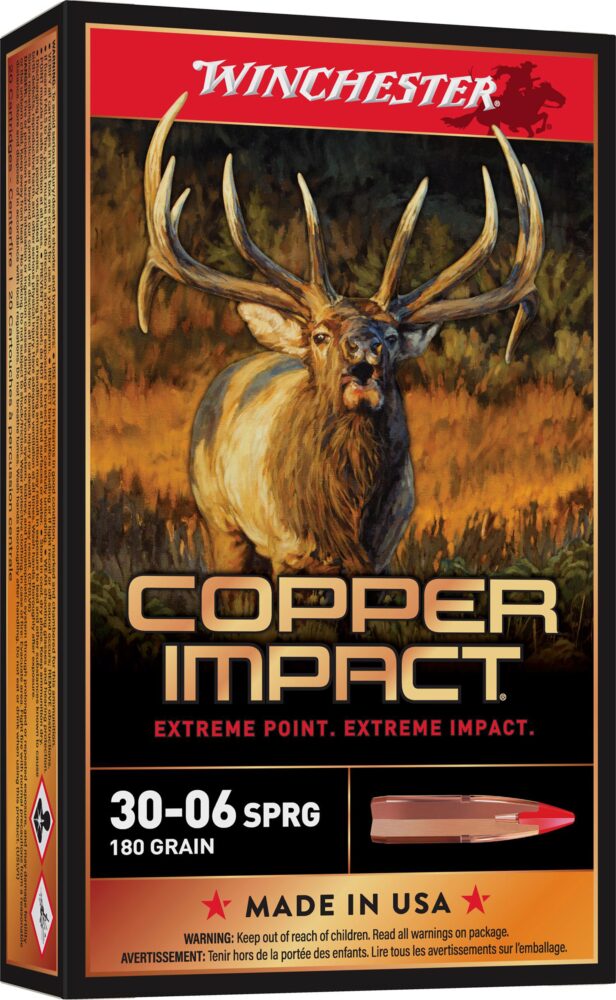 Winchester Ammo X3006CLF2 Copper Impact  30-06 Springfield 180 gr