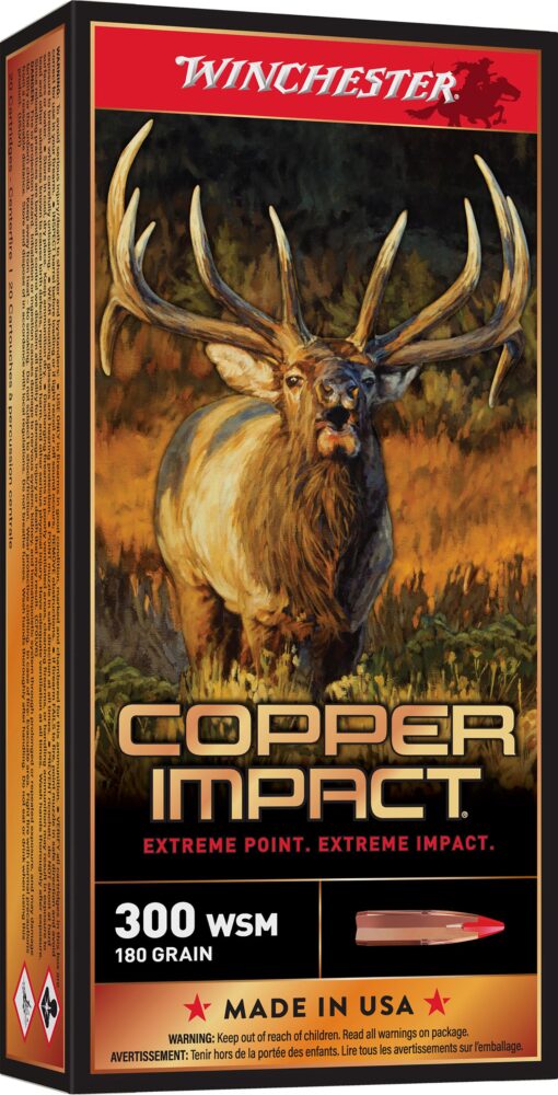 Winchester Ammo X300SCLF2 Copper Impact  300 WSM 180 gr Copper Ex