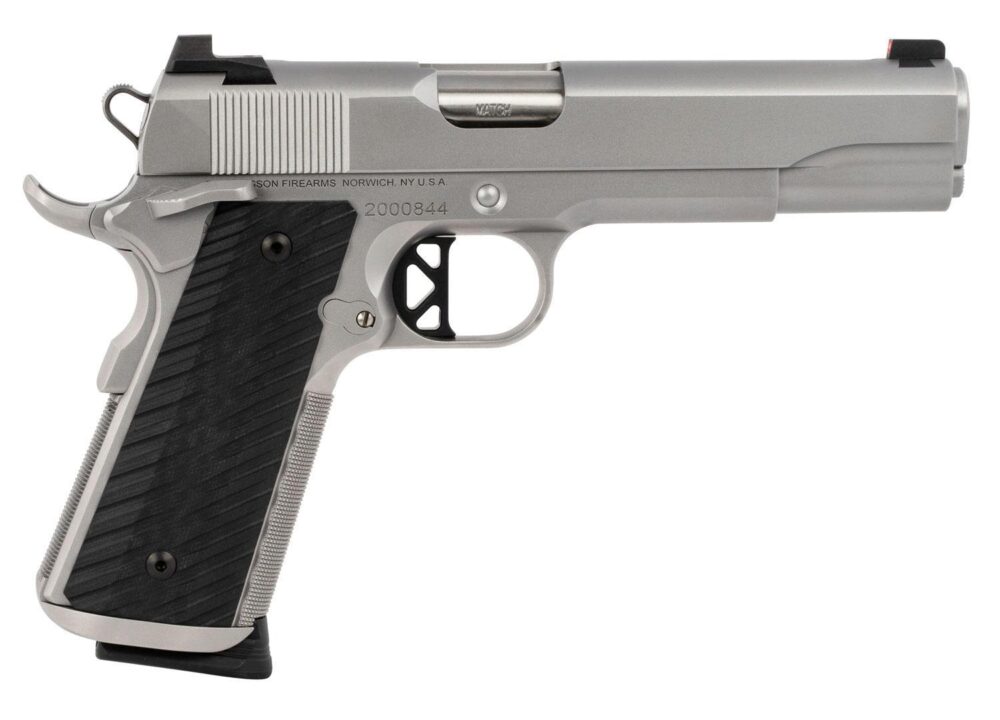 Dan Wesson 01824 Valor  45 ACP 8+1 5 Stainless Steel Barrel, Bead