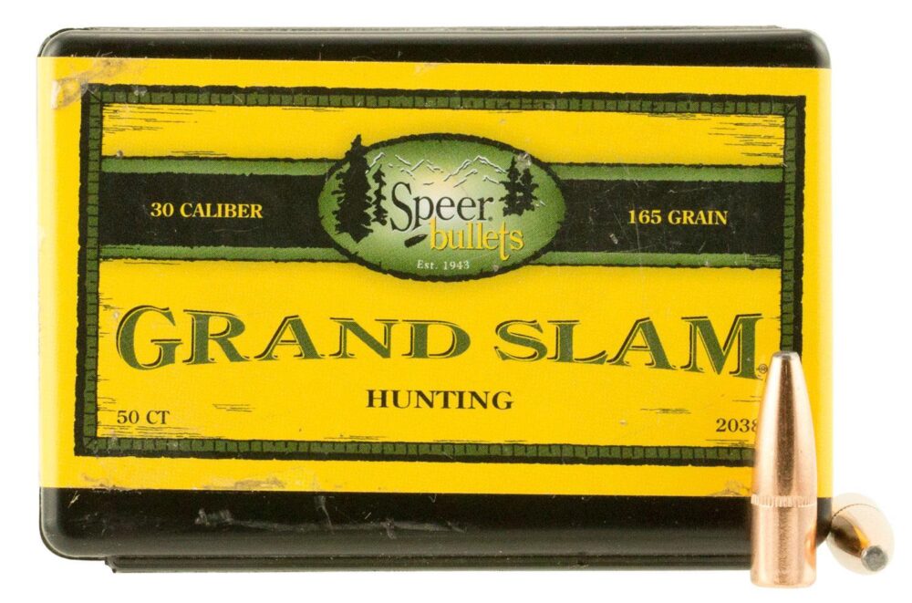 Speer 2038 Grand Slam  30 Cal .308 165 gr Soft Point 50 Per Box/