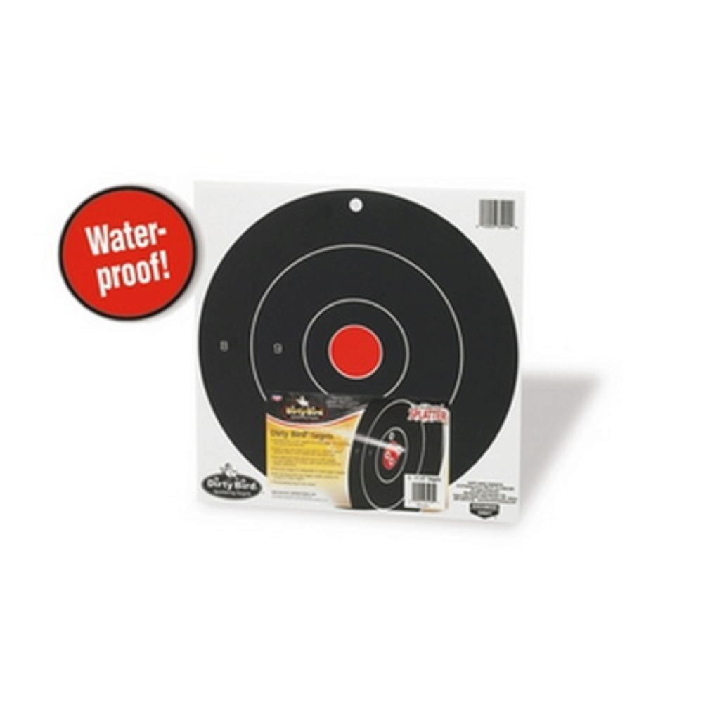 Birchwood Casey 35181 Dirty Bird  Bullseye Tagboard Target 17.25
