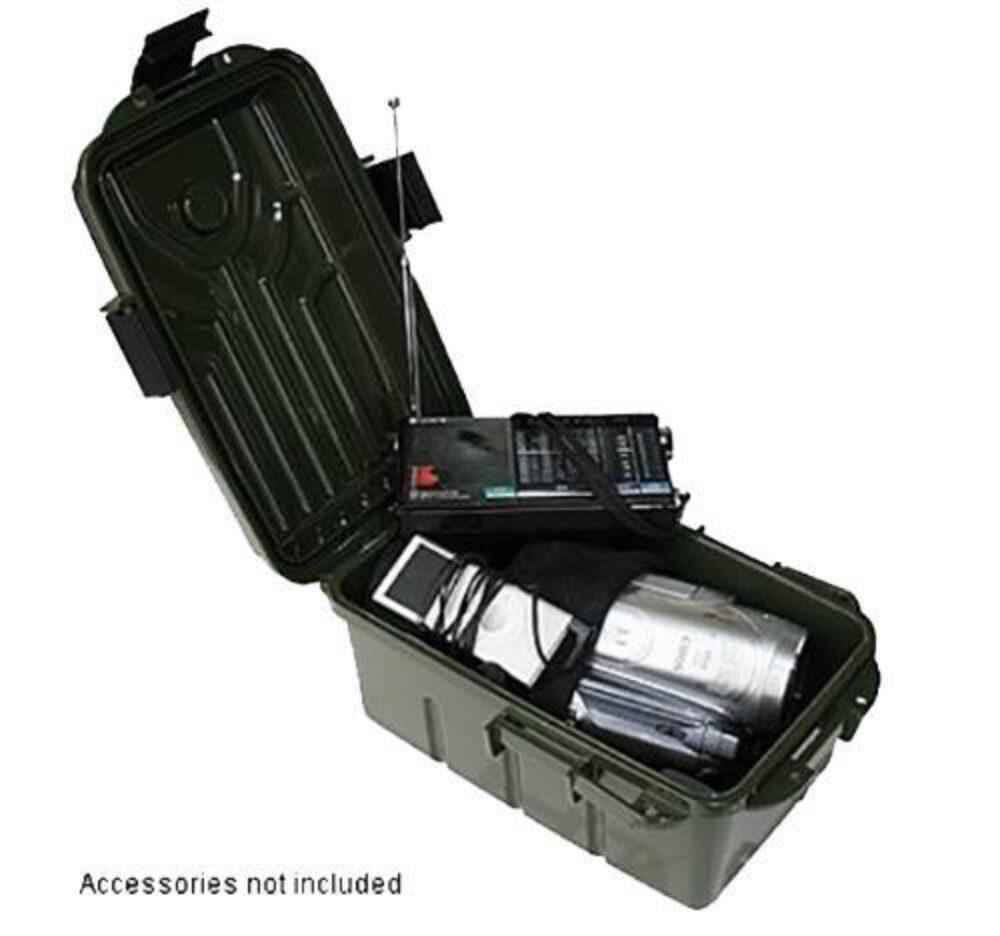 MTM Case-Gard S107211 Survivor Dry Box Forest Green Polypropylene