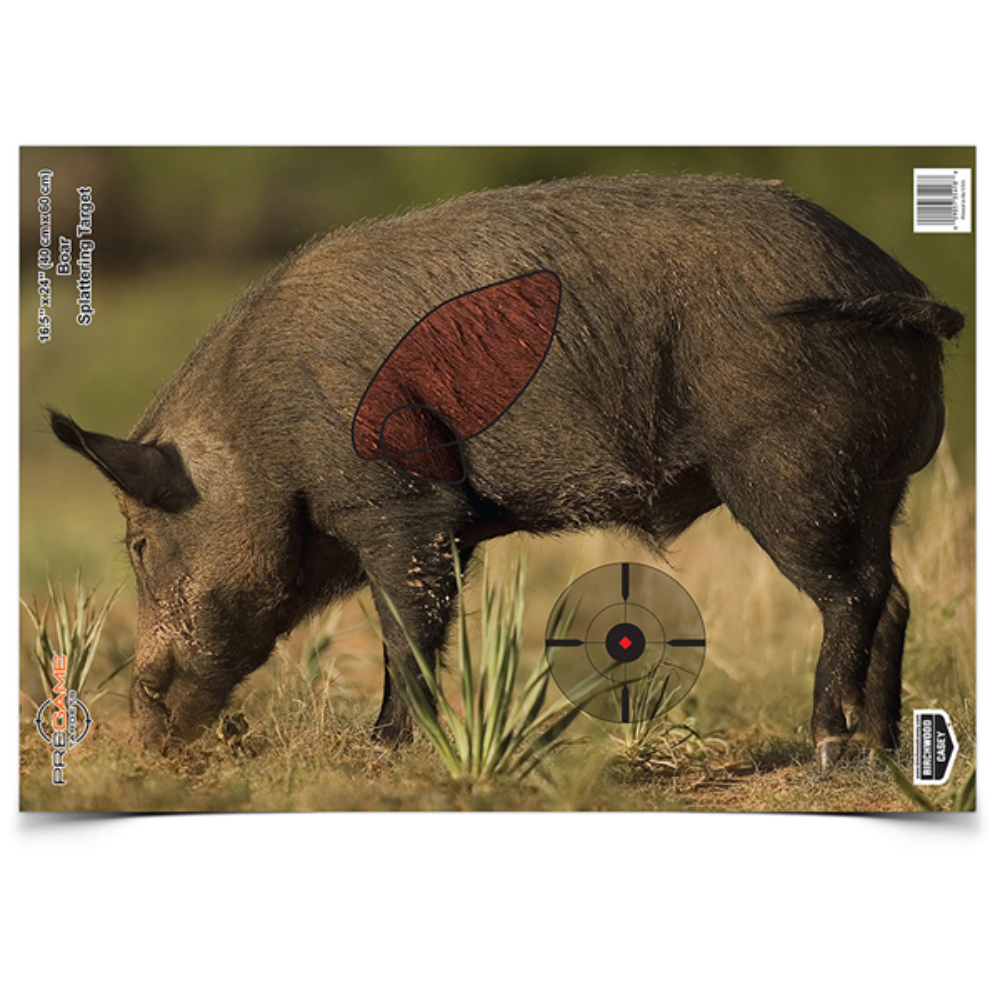 Birchwood Casey 35408 Pregame  Boar Paper Target 16.50 x 24 3 Per