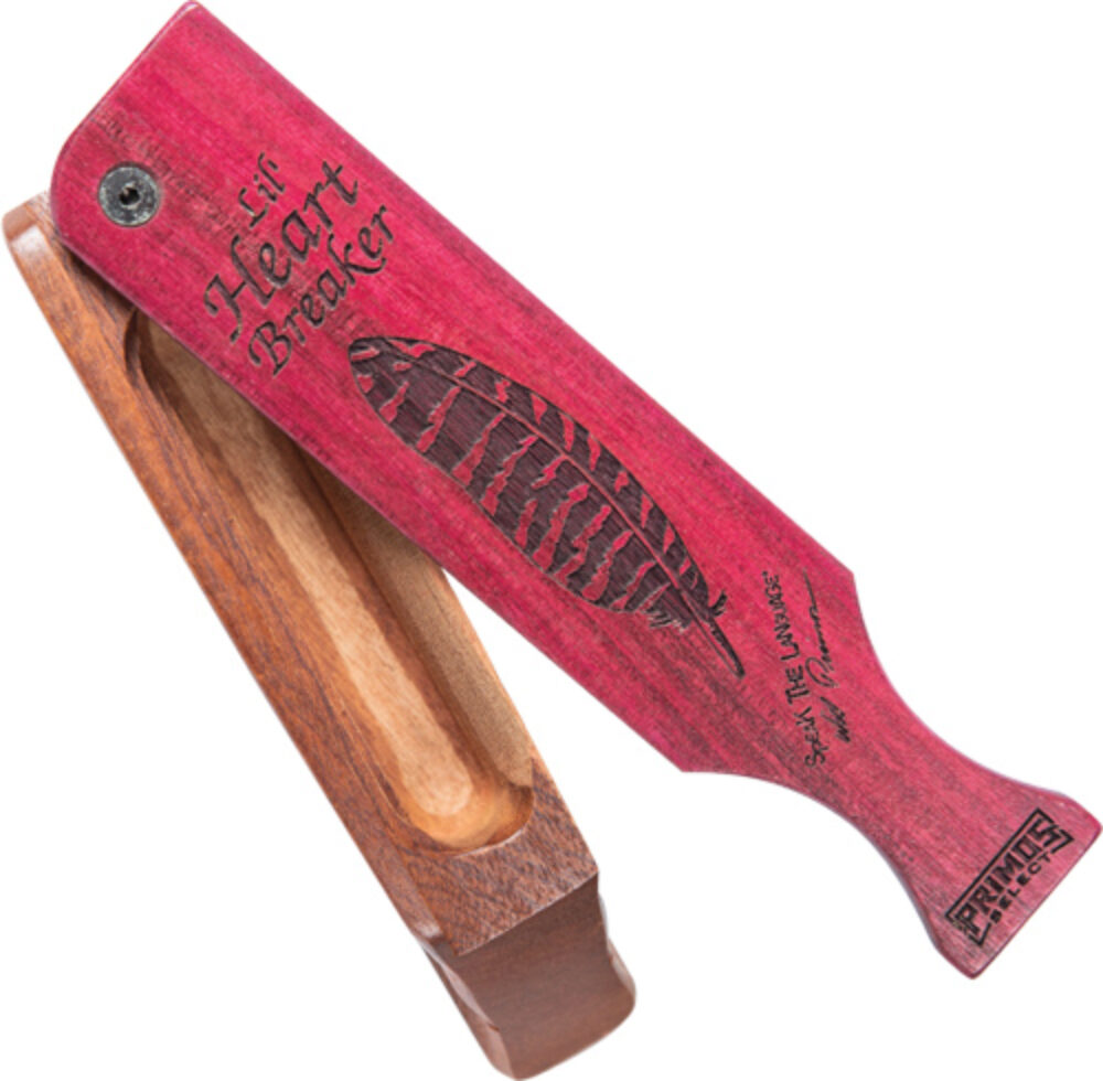 Primos 230 Lil' Heartbreaker  Box Call Natural/Purple Mahogany