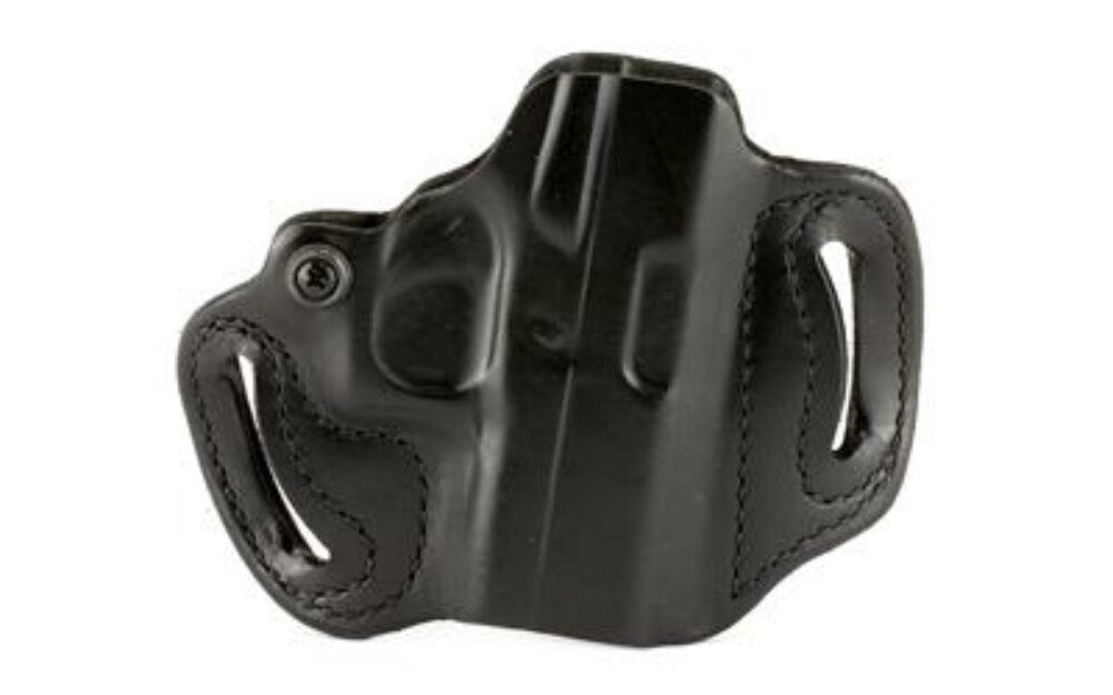 DeSantis Gunhide 086BA8BZ0 Mini Slide  OWB Black Leather Belt Sli