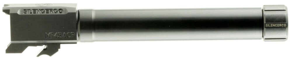 SilencerCo AC2024 Threaded Barrel  45 ACP S&W M&P Black Melonite