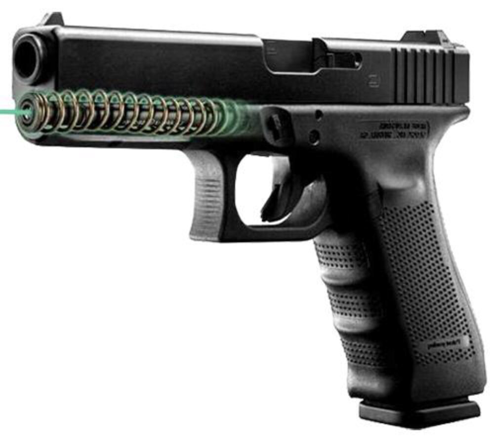 LaserMax LMSG417G Green Guide Rod Laser for Glock  17/34 Gen 4 Bl